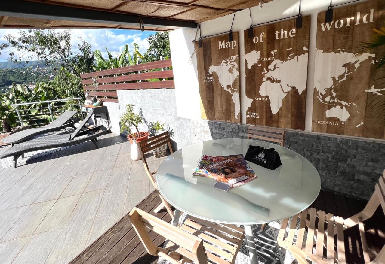 Villa Ti Moon, Entre Deux, Piscine ภายนอก รูปภาพ