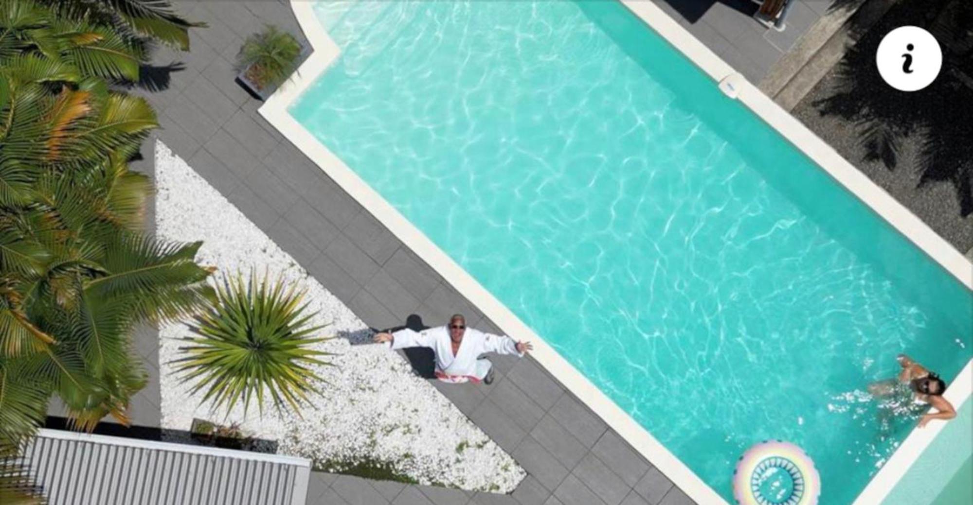 Villa Ti Moon, Entre Deux, Piscine ภายนอก รูปภาพ